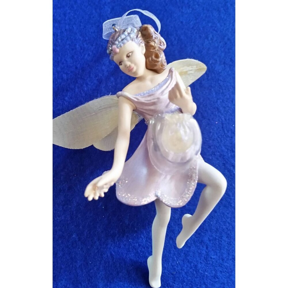 Hallmark Faerie Brilliana 2001 Fiber Optic Ornament Frostlight Collection In Box